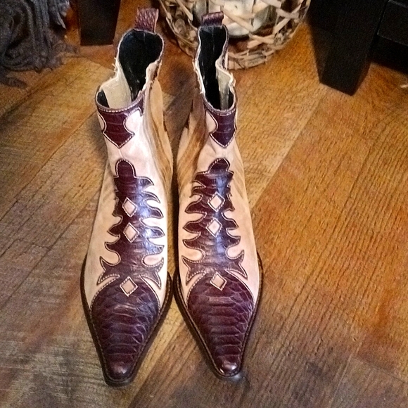 Cinque Lampade Italian Boots pointed toe 😍❤️❤️❤️ - Picture 1 of 9